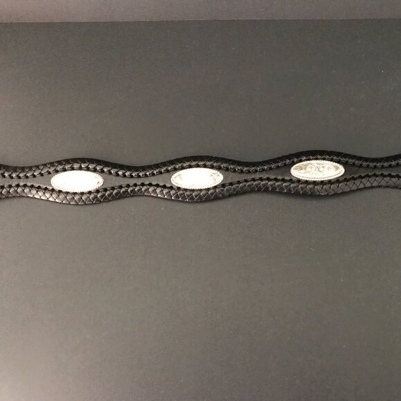 Montana Silversmiths Men's Buckle with Hand Tooled Custom Made Leather Belt - Picture 7 of 12